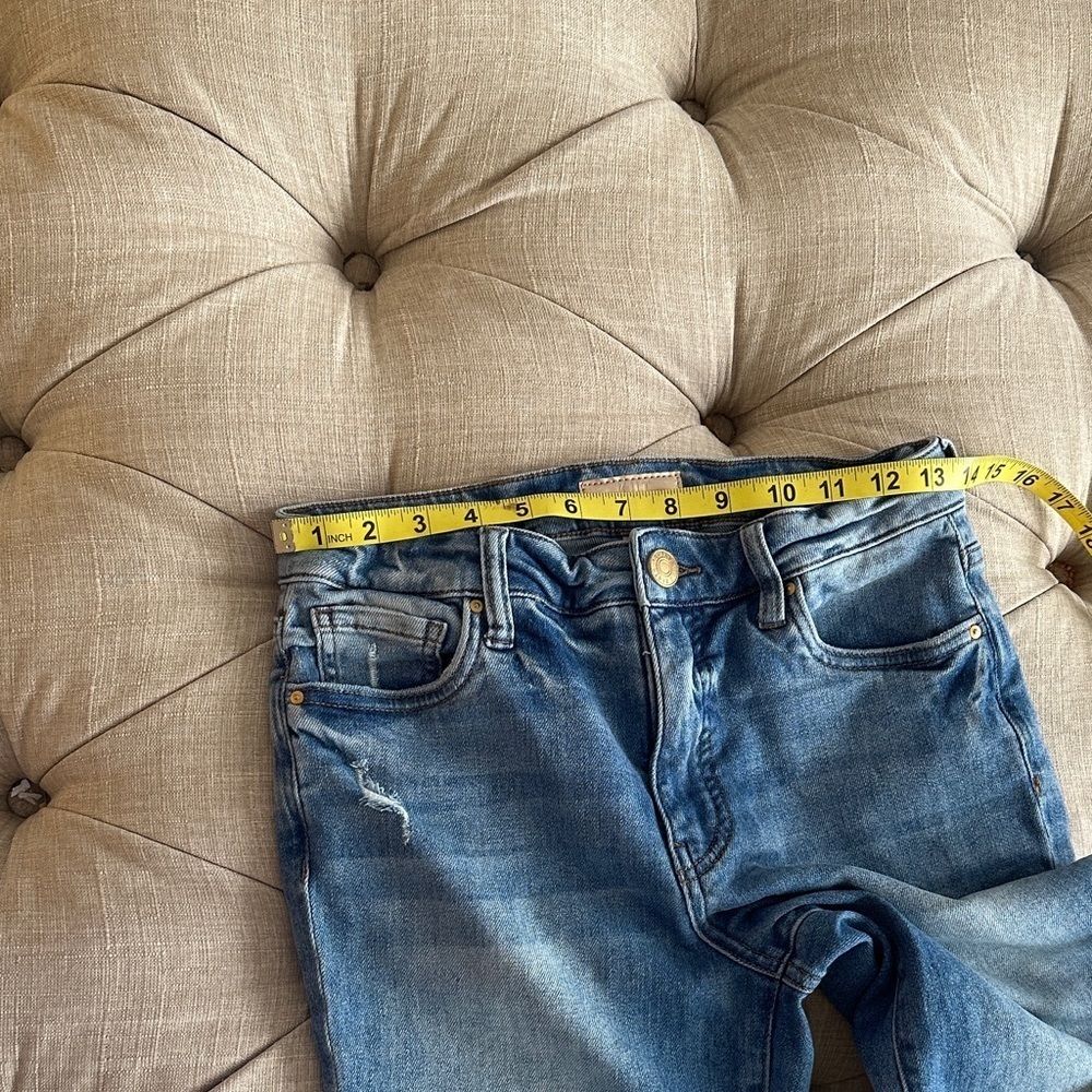 Kut from the Kloth Blue Straight Leg Jeans - Picture 5 of 11